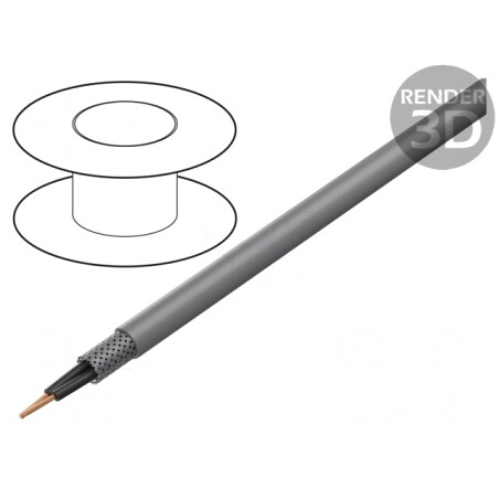 Cablu ecranat tresă cupru 2x0.5mm2 | Electronic-mag.ro | Componente Electronice