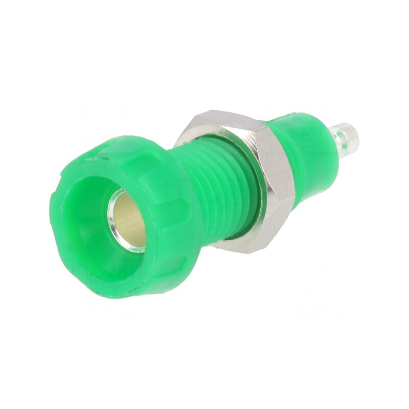 Soclu banană verde 4mm 10A 50VDC | Electronic-mag.ro | Componente Electronice Soclu banană verde 4mm 10A 50VDC | Electronic-mag.ro | Componente Electronice