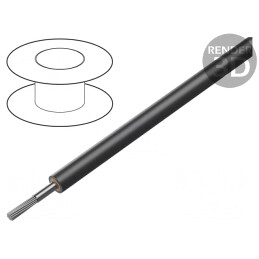 Cablu Electric NSGAFÖU 2,5mm² Cu Negru 2,1kV/3,6kV | Electronic-mag.ro | Componente Electronice