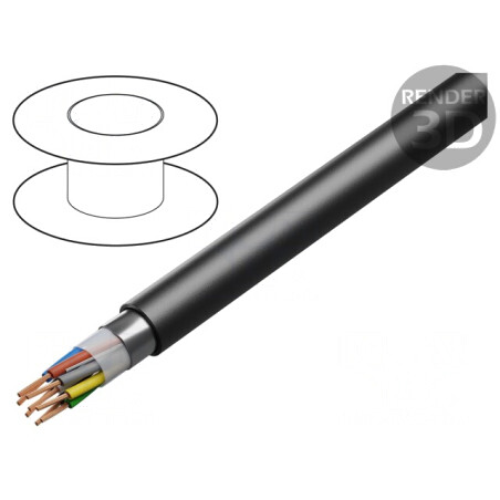 Cablu BiT RD 2x2x0.5mm LSZH Gri | Electronic-mag.ro | Componente Electronice