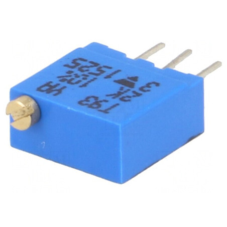 Potentiometru Multitura 2kΩ 500mW THT ±10% T93YA | Electronic-mag.ro | Componente Electronice