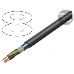 Cablu ecranat BiT 500 4G0,75mm2 negru | Electronic-mag.ro | Componente Electronice