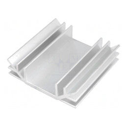 Radiator Aluminiu Extrudat 70x70x19mm | Electronic-mag.ro | Componente Electronice