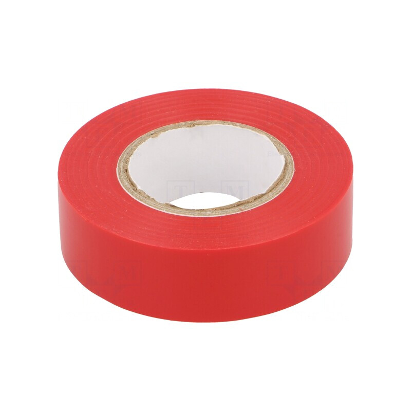 Bandă electroizolantă roșie 19mm x 20m | Electronic-mag.ro | Componente Electronice