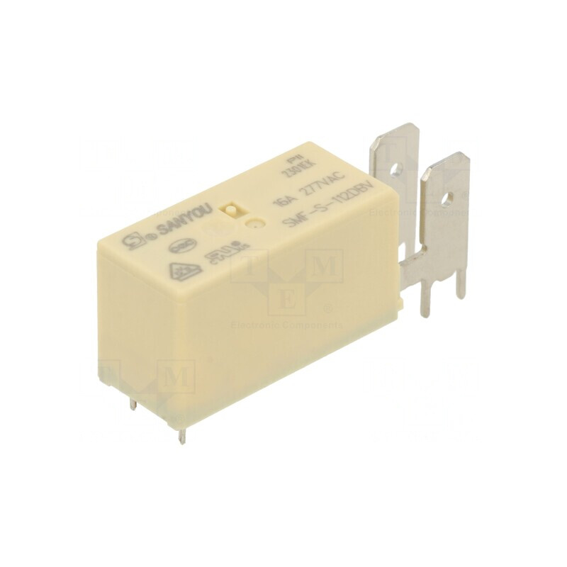 Releu Electromagnetic 12VDC SPDT 16A | Electronic-mag.ro | Componente Electronice