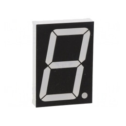 Afişaj LED 7 Segmente 38,1mm Albastru | Electronic-mag.ro | Componente Electronice