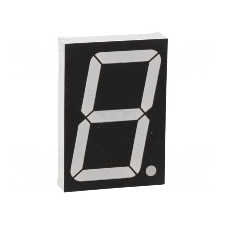 Afişaj LED 7 Segmente 38,1mm Albastru | Electronic-mag.ro | Componente Electronice