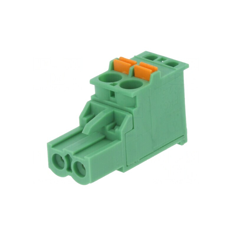 Regletă de Conexiuni 5mm 2 Piste 90° | Electronic-mag.ro | Componente Electronice