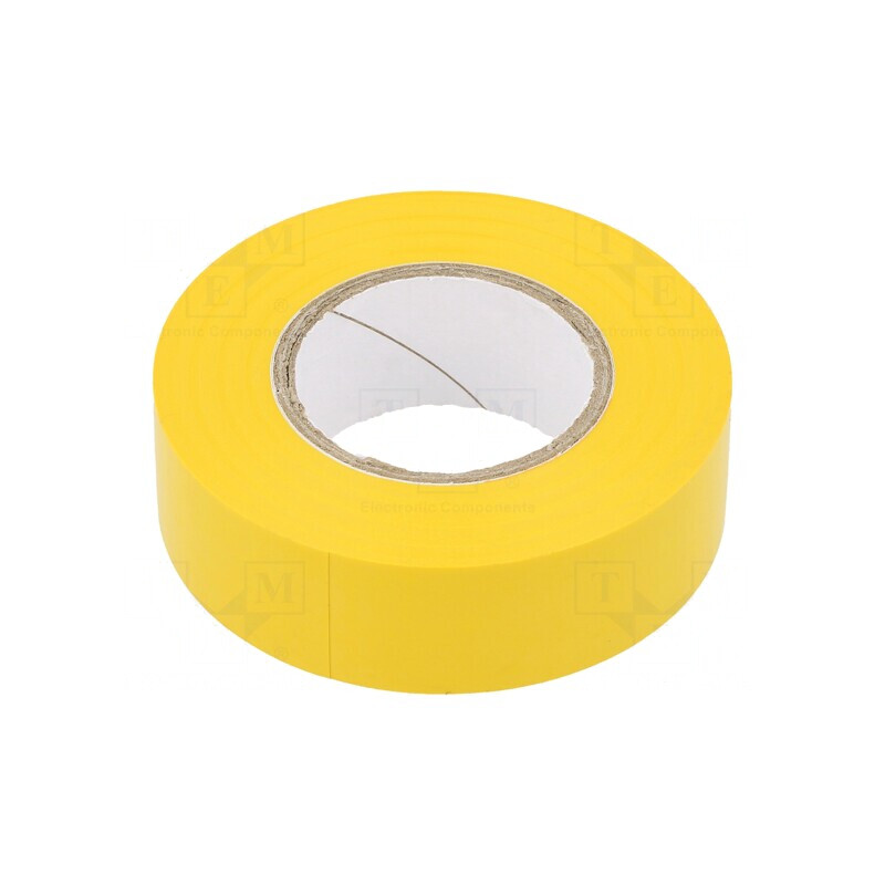 Bandă Electroizolantă Galbenă 19mm x 20m | Electronic-mag.ro | Componente Electronice