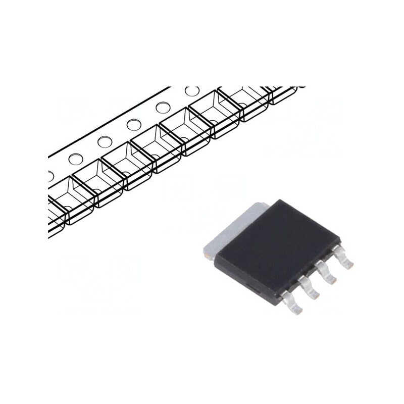 N-MOSFET Tranzistor 25V 100A 272W | Electronic-mag.ro | Componente Electronice