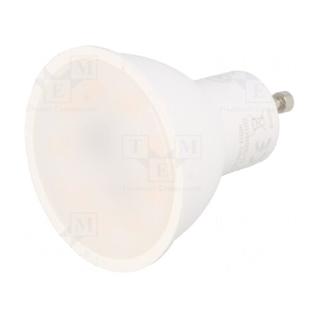 Lampă LED GU10 Alb Cald 4,9W 410lm 3000K | Electronic-mag.ro | Componente Electronice