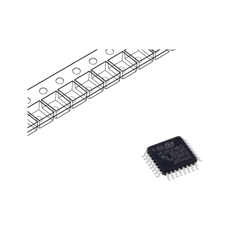 Microcontroler ARM 48MHz LQFP32 2,4-3,6V -40-85°C | Electronic-mag.ro | Componente Electronice Microcontroler ARM 48MHz LQFP32 2,4-3,6V -40-85°C | Electronic-mag.ro | Componente Electronice