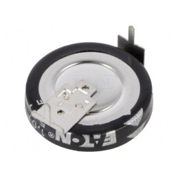 Supercondensator THT 1F 5VDC Ø19,1x5,2mm | Electronic-mag.ro | Componente Electronice