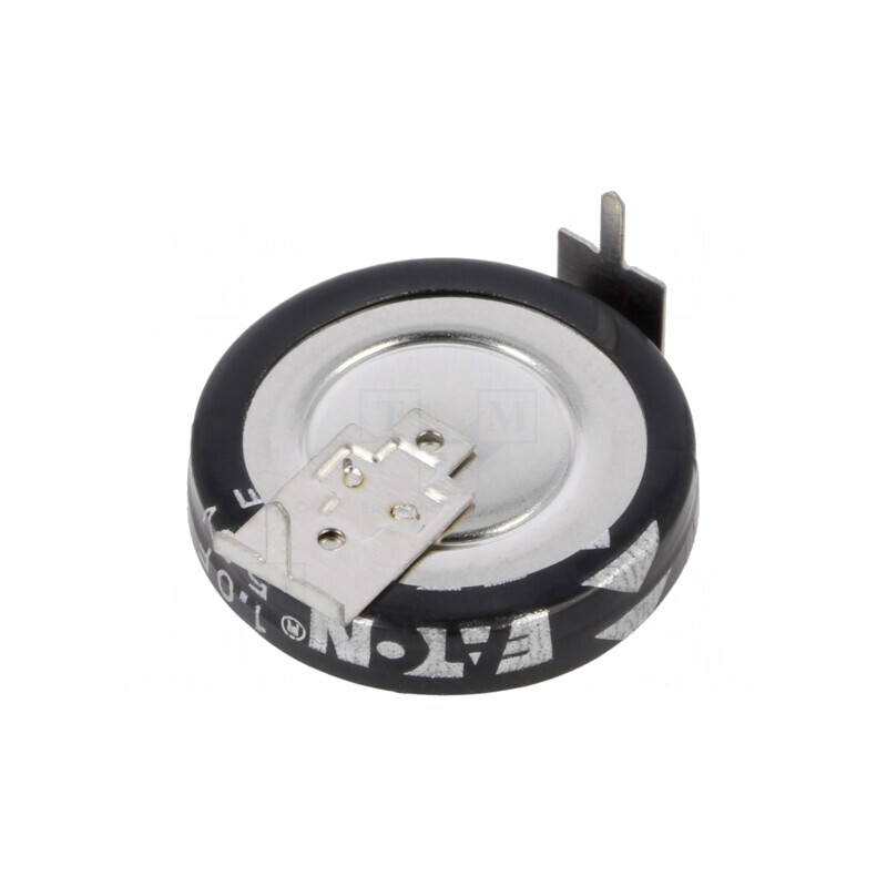 Supercondensator THT 1F 5VDC Ø19,1x5,2mm | Electronic-mag.ro | Componente Electronice
