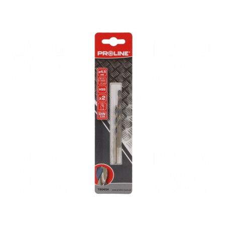 Burghiu Metal 4,5mm HSS 2 Bucăți | Electronic-mag.ro | Componente Electronice