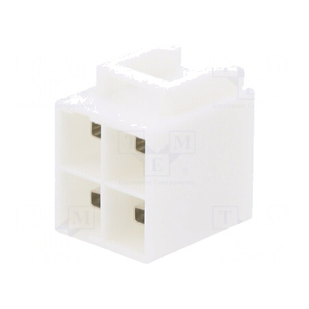 Soclu cablu-placă 4 pini cositorit pentru PCB | Electronic-mag.ro | Componente Electronice