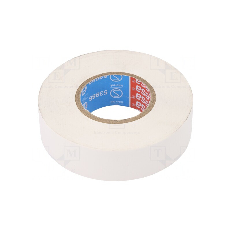 Bandă Electroizolantă Albă 19mm x 20m | Electronic-mag.ro | Componente Electronice