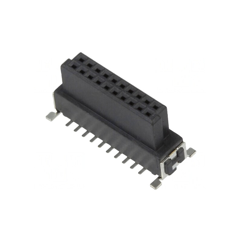 Conector PCB-PCB Mamă 20 PIN 1.27mm Termoplast | Electronic-mag.ro | Componente Electronice