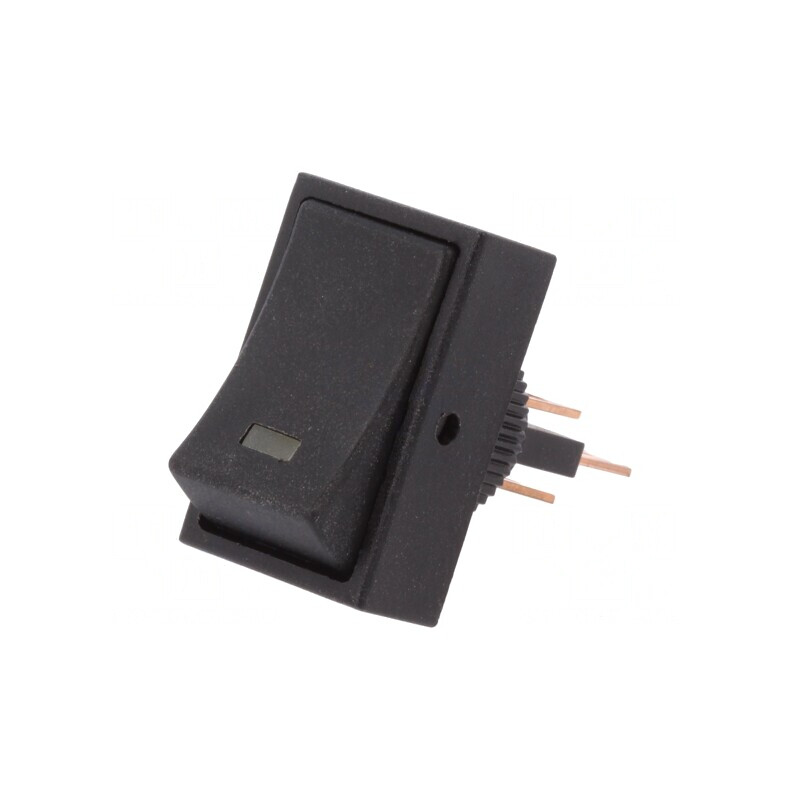 Comutator Rocker ON-OFF LED Portocaliu 25A 12V | Electronic-mag.ro | Componente Electronice
