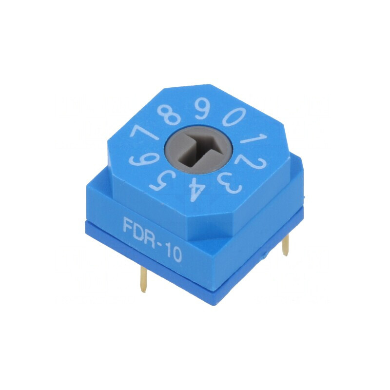 Întrerupător DEC/BCD 10 Poz THT 80mΩ | Electronic-mag.ro | Componente Electronice