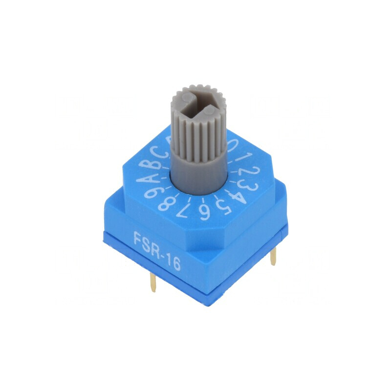 Întrerupător Codificare HEX/BCD 16 Poz THT 80mΩ | Electronic-mag.ro | Componente Electronice