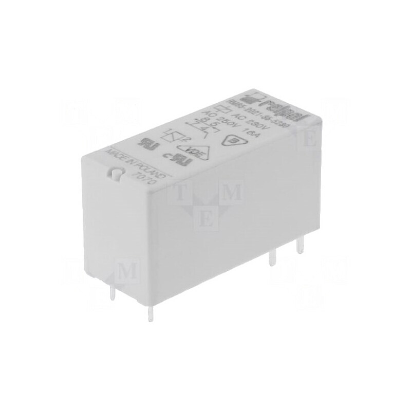 Releu Electromagnetic SPST-NO 24VAC 16A PCB | Electronic-mag.ro | Componente Electronice