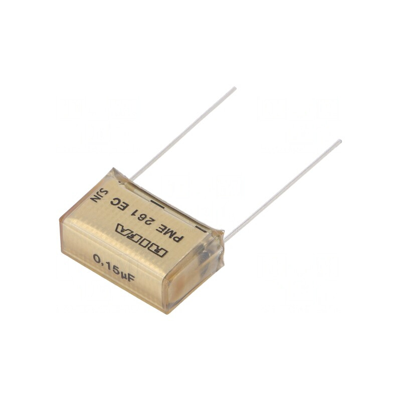 Condensator de Hârtie 150nF 300VAC 20,3mm ±10% THT PME261 | Electronic-mag.ro | Componente Electronice