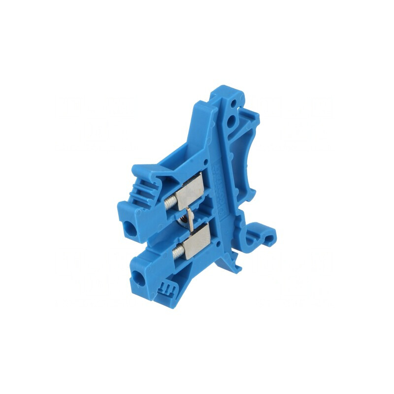 Conector Îmbinare Șine 0,2-2,5mm2 Albastru 2 Borne | Electronic-mag.ro | Componente Electronice