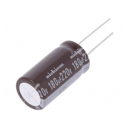 Condensator Electrolitic THT 180uF 220VDC | Electronic-mag.ro | Componente Electronice