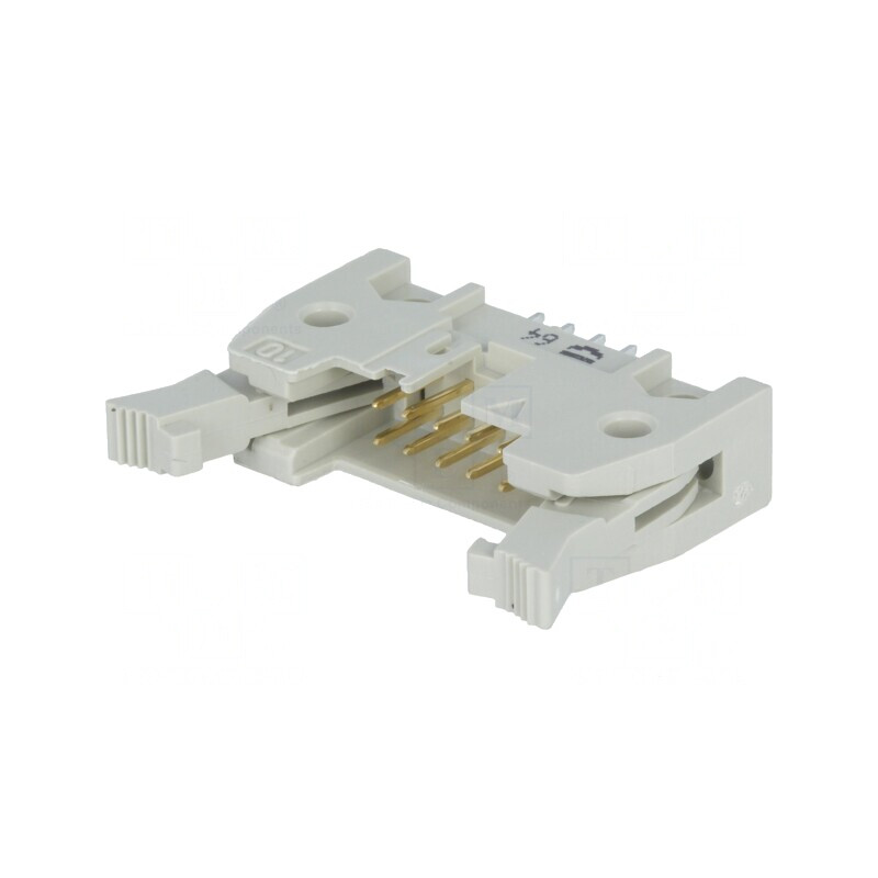 Soclu IDC Tată 10P 2,54mm cu Ejector THT | Electronic-mag.ro | Componente Electronice Soclu IDC Tată 10P 2,54mm cu Ejector THT | Electronic-mag.ro | Componente Electronice