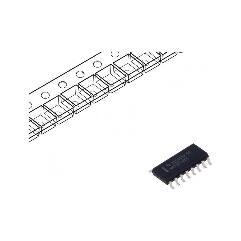 Interfață Receptor Declanșator RS232 250kbps SOIC16 | Electronic-mag.ro | Componente Electronice Interfață Receptor Declanșator RS232 250kbps SOIC16 | Electronic-mag.ro | Componente Electronice