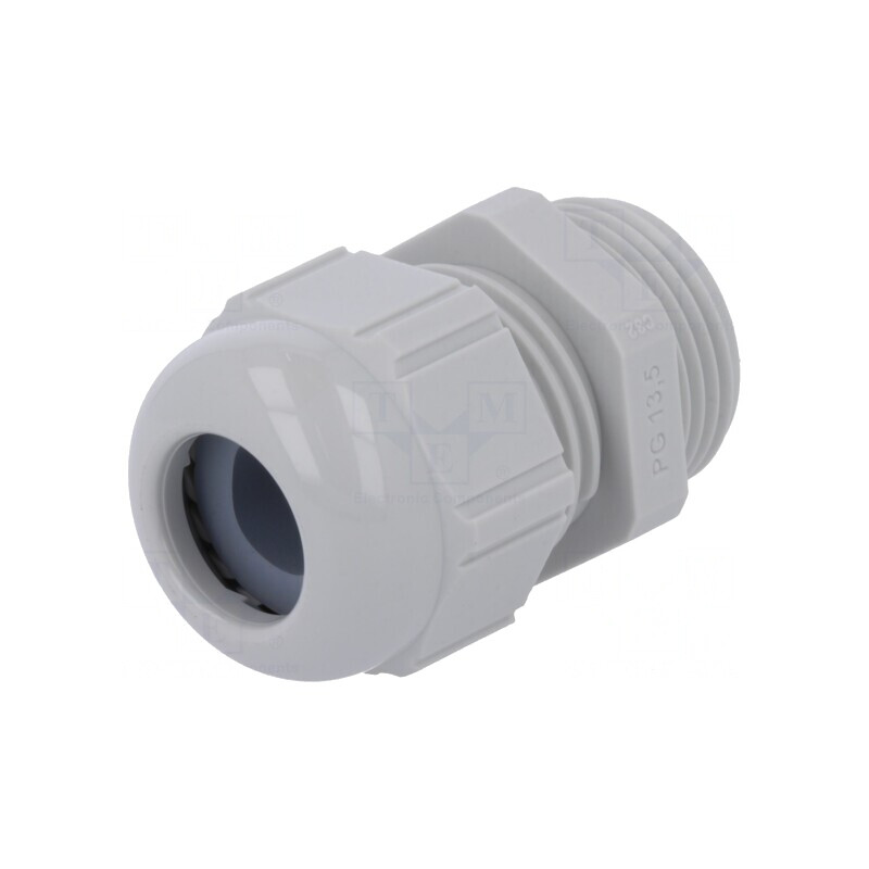 Garnitură Etanșare Poliamidă Gri Deschis IP68 PG13,5 | Electronic-mag.ro | Componente Electronice
