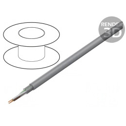 Cablu ELITRONIC LIYCY 3x0,5mm2 PVC Cupru Cositorit | Electronic-mag.ro | Componente Electronice
