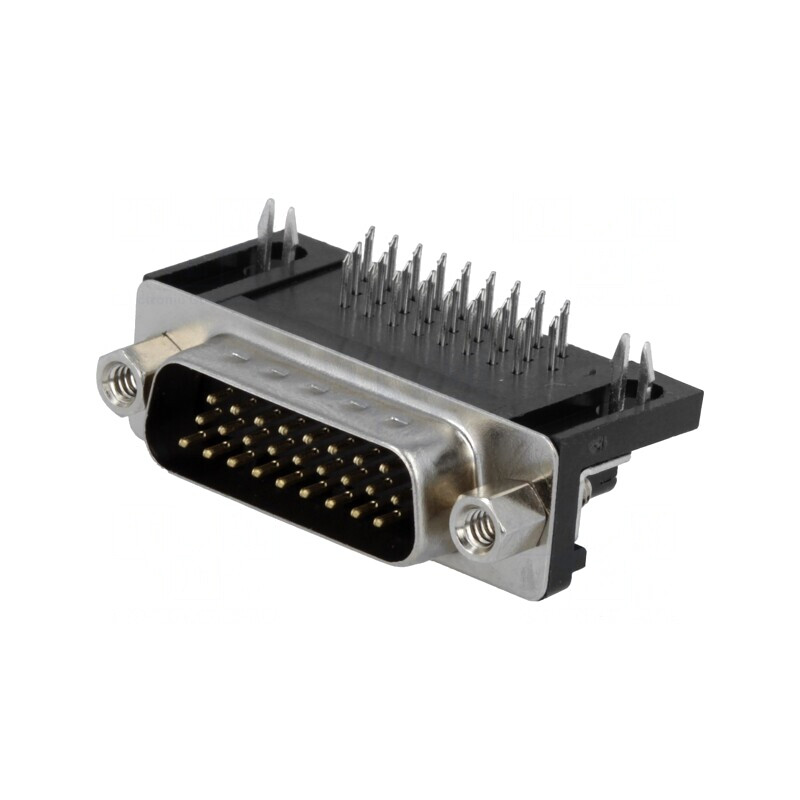 Conector D-Sub HD 26 PIN Soclu Tată 90° THT | Electronic-mag.ro | Componente Electronice Conector D-Sub HD 26 PIN Soclu Tată 90° THT | Electronic-mag.ro | Componente Electronice
