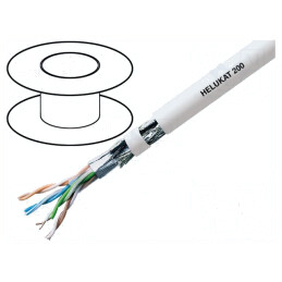 Cablu de Rețea SF/UTP Cat5e 100m Gri | Electronic-mag.ro | Componente Electronice