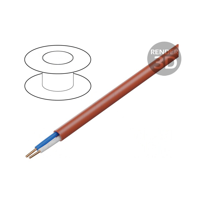 Cablu de Control HTKSH 1x2x1,4mm LSZH Cu | Electronic-mag.ro | Componente Electronice