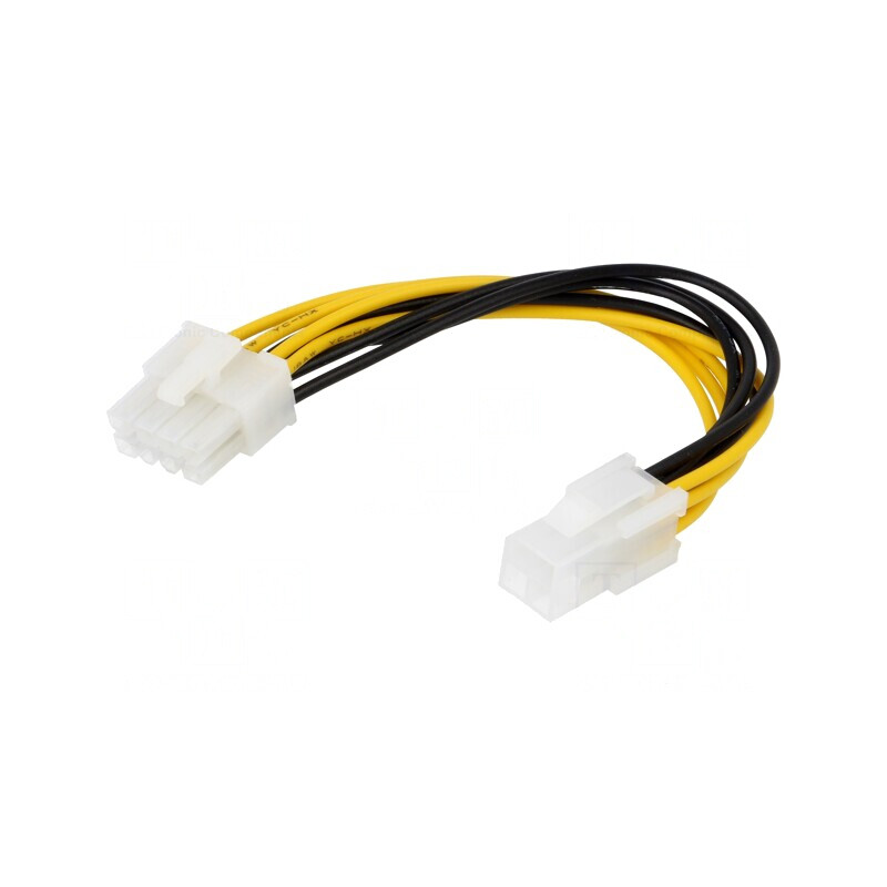 Cablu Alimentare ATX P4 la EPS 8pin 0,15m | Electronic-mag.ro | Componente Electronice Cablu Alimentare ATX P4 la EPS 8pin 0,15m | Electronic-mag.ro | Componente Electronice