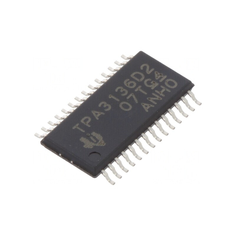 Amplificator Audio 20W 2 Canale HTSSOP28 4.5-14.4VDC | Electronic-mag.ro | Componente Electronice Amplificator Audio 20W 2 Canale HTSSOP28 4.5-14.4VDC | Electronic-mag.ro | Componente Electronice