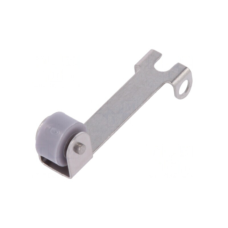 Manetă cu rolă 15,8mm oțel inoxidabil | Electronic-mag.ro | Componente Electronice