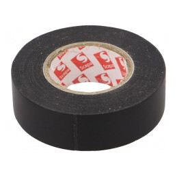 Bandă Electroizolantă 19mm x 20m Neagră | Electronic-mag.ro | Componente Electronice