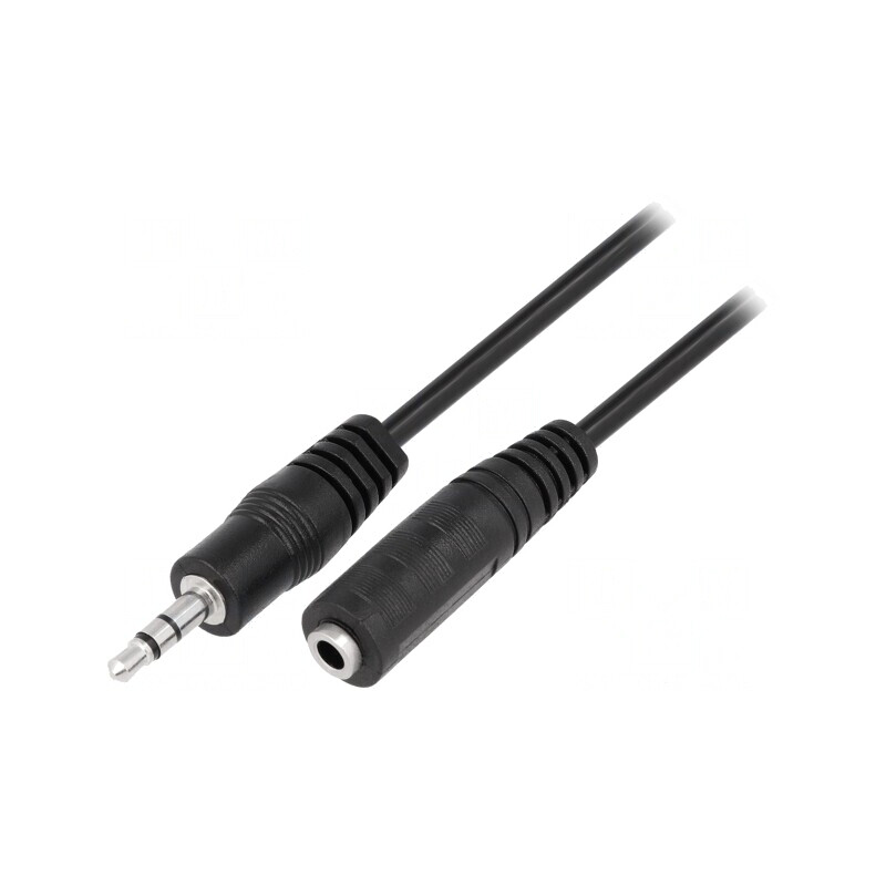 Cablu Audio Jack 3.5mm 5m Negru | Electronic-mag.ro | Componente Electronice