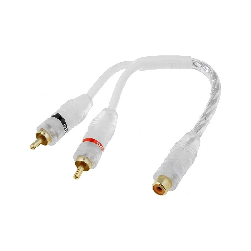 Cablu RCA Soclu la RCA Mufă Dual | Electronic-mag.ro | Componente Electronice Cablu RCA Soclu la RCA Mufă Dual | Electronic-mag.ro | Componente Electronice