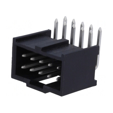 Soclu dreptunghiular tată C-Grid III 2,54mm 10 PIN THT | Electronic-mag.ro | Componente Electronice
