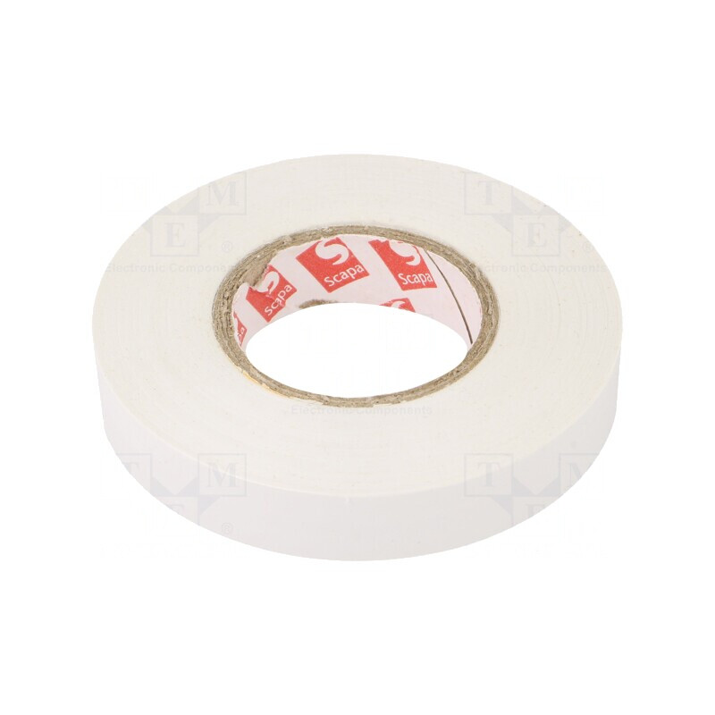 Bandă Electroizolantă Albă 12mm x 25m | Electronic-mag.ro | Componente Electronice