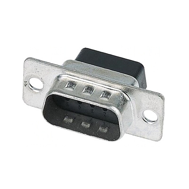 D-Sub 9-Pin Mufă Tată fără Contacte | Electronic-mag.ro | Componente Electronice D-Sub 9-Pin Mufă Tată fără Contacte | Electronic-mag.ro | Componente Electronice