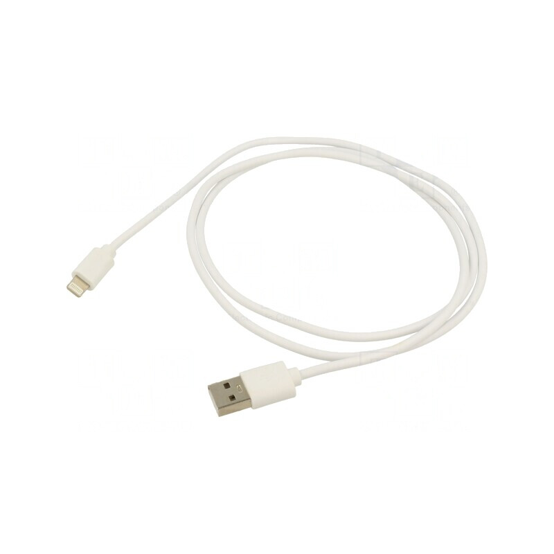Cablu USB Lightning Apple 1m | Electronic-mag.ro | Componente Electronice