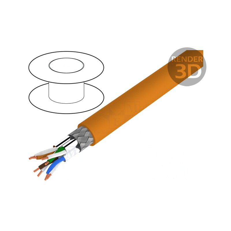 Cablu de Date BiTLAN S/FTP 4x2x23AWG Cu | Electronic-mag.ro | Componente Electronice