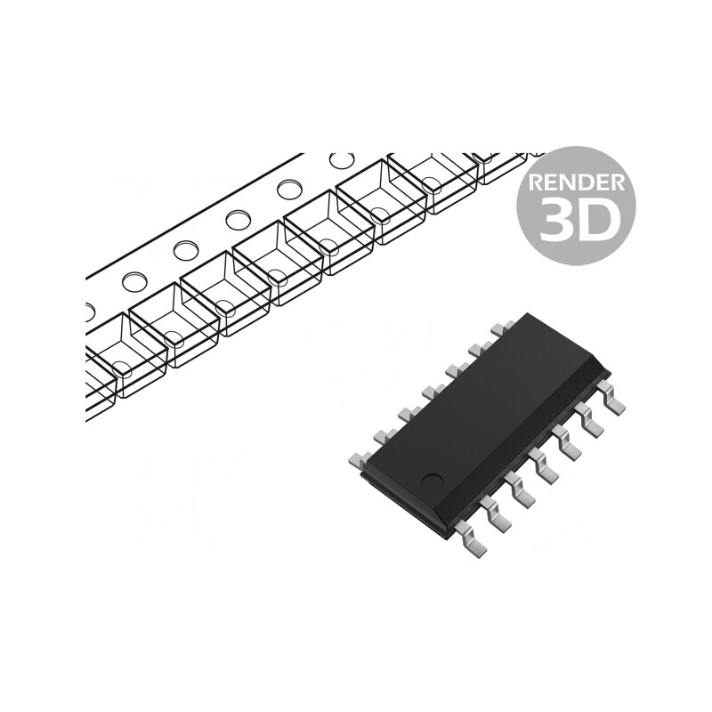 Microcontroler PIC 28kB ADC/DAC/EUSART/I2C/SPI SMD | Electronic-mag.ro | Componente Electronice