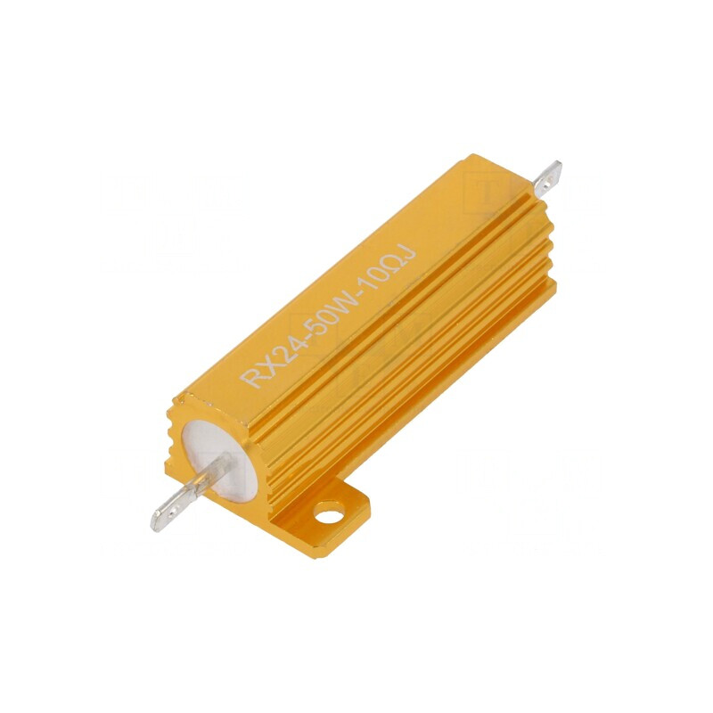 Rezistor Bobinat cu Radiator 10Ω 50W | Electronic-mag.ro | Componente Electronice Rezistor Bobinat cu Radiator 10Ω 50W | Electronic-mag.ro | Componente Electronice