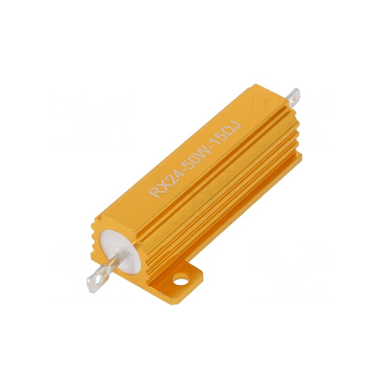 Rezistor Bobinat cu Radiator 15Ω 50W ±5% | Electronic-mag.ro | Componente Electronice Rezistor Bobinat cu Radiator 15Ω 50W ±5% | Electronic-mag.ro | Componente Electronice